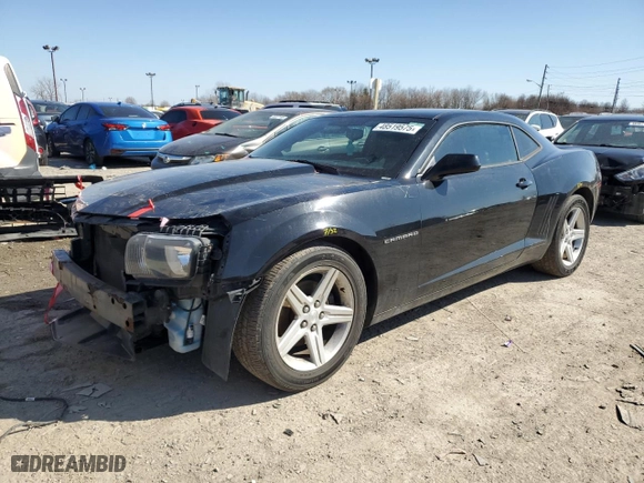 2012 Chevrolet Camaro 1LT with VIN 2G1FB1E38C9195216, listed as a Copart auction lot 48519575 with 167,052 mi miles and Salvage Title. Bid and sale history available at carsss.com. Image 1.