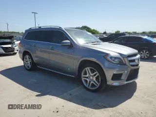2016 Mercedes-Benz GL with VIN 4JGDF7DE5GA675339, listed as a Copart auction lot 51766525 with 108,126 mi miles and Salvage Title. Bid and sale history available at carsss.com. Image 4.