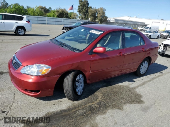 2005 Toyota Corolla CE с VIN 1NXBR32E75Z455948, выставлен на аукционе Copart как лот 59024735 с пробегом 44 968 миль миль и Списание • Salvage title. История ставок и продаж доступна на DreamBid. Изображение 1.