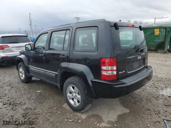 2012 Jeep Liberty Sport with VIN 1C4PJMAK0CW161601, listed as a Copart auction lot 47894415 with 177,473 mi miles and Clean Title. Bid and sale history available at carsss.com. Image 2.