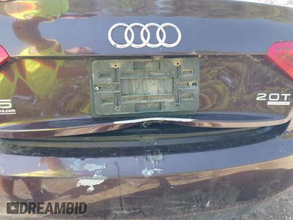 2014 Audi A5 Premium Plus with VIN WAULFAFR0EA027947, listed as a IAAI auction lot 42268709 with 195,060 mi miles and . Bid and sale history available at DreamBid. Image 21.