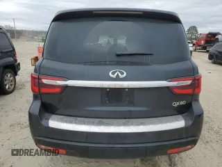 2018 Infiniti QX80 with VIN JN8AZ2NF3J9660053, listed as a Copart auction lot 47475485 with 158,911 mi miles and Clean Title. Bid and sale history available at DreamBid. Image 6.