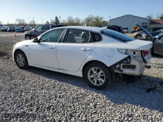 2016 Kia Optima LX with VIN KNAGT4L38G5100697, listed as a Copart auction lot 52913175 with 120,374 mi miles and Salvage Title. Bid and sale history available at carsss.com. Image 2.