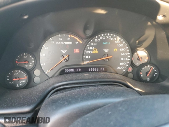 1999 Chevrolet Corvette with VIN 1G1YY32G5X5133236, listed as a Copart auction lot 76453364 with 69,968 mi miles and Non Repairable. Bid and sale history available at carsss.com. Image 9.