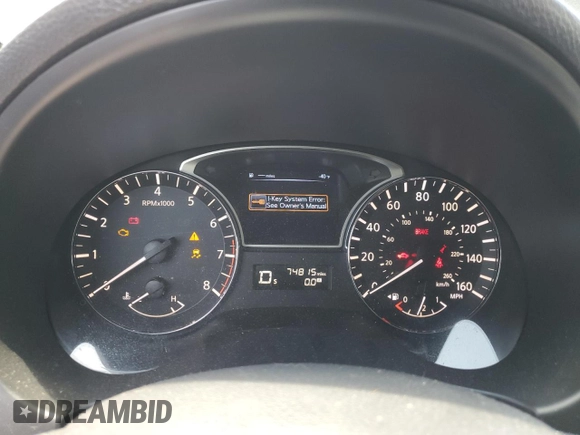 2014 Nissan Altima SV with VIN 1N4AL3AP0EC412035, listed as a Copart auction lot 51111735 with 74,815 mi miles and Salvage Title. Bid and sale history available at DreamBid. Image 9.