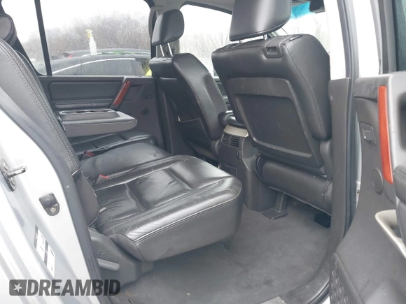 2006 Infiniti QX56 with VIN 5N3AA08C56N810383, listed as a IAAI auction lot 41537122 with 213,814 mi miles. Bid and sale history available at carsss.com. Image 8.