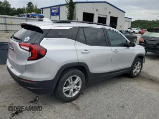 2022 GMC Terrain SLE with VIN 3GKALMEV8NL116133, listed as a Copart auction lot 59730865 with 46,227 mi miles and Salvage title. Bid and sale history available at DreamBid. Image 3.