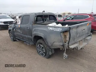 2023 Toyota Tacoma 4WD SR with VIN 3TMCZ5AN6PM554838, listed as a IAAI auction lot 41215603 with 1 mi miles. Bid and sale history available at carsss.com. Image 3.