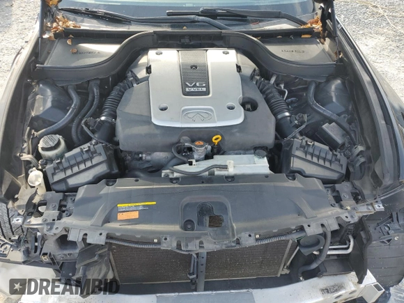 2013 Infiniti G37 Journey with VIN JN1CV6AP9DM725269, listed as a Copart auction lot 57997615 with 149,622 mi miles and Salvage title. Bid and sale history available at DreamBid. Image 11.