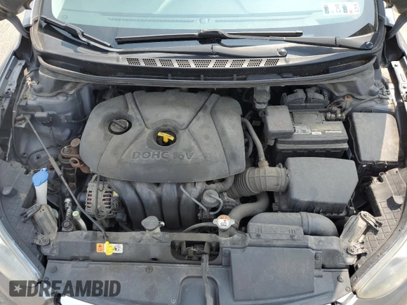 2013 Hyundai Elantra GLS с VIN 5NPDH4AE3DH259182, выставлен на аукционе Copart как лот 59868145 с пробегом 180 028 миль миль и Списание • Salvage title. История ставок и продаж доступна на DreamBid. Изображение 11.