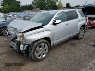2015 GMC Terrain SLT z VIN 2GKFLXE32F6236425, wystawiony jako Copart lot #64521695 z przebiegiem Nie podano mil oraz Szkoda całkowita • Salvage title. Historia ofert i sprzedaży dostępna na DreamBid. Obrazek 1.