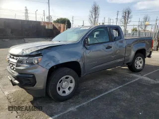 2021 Chevrolet Colorado 2WD Work Truck with VIN 1GCHSBEA9M1115061, listed as a Copart auction lot 48570515 with 52,502 mi miles and Salvage Title. Bid and sale history available at carsss.com. Image 1.