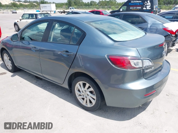 2012 Mazda 3 i Touring z VIN JM1BL1V77C1691182, wystawiony jako IAAI lot #42420310 z przebiegiem 73 099 mil mil oraz . Historia ofert i sprzedaży dostępna na DreamBid. Obrazek 3.
