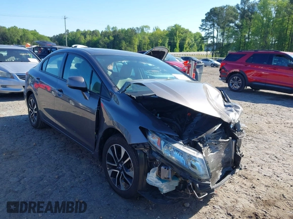 2013 Honda Civic EX with VIN 19XFB2F89DE268328, listed as a IAAI auction lot 42049105 with 121,176 mi miles and . Bid and sale history available at DreamBid. Image 1.
