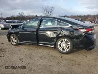 2018 Hyundai Sonata Sport Plus with VIN 5NPE34AF3JH706889, listed as a Copart auction lot 86992264 with 104,341 mi miles and Salvage Title. Bid and sale history available at DreamBid. Image 2.
