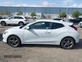 2019 Hyundai Veloster 2.0 with VIN KMHTG6AF4KU019642, listed as a IAAI auction lot 41885392 with 96,340 mi miles. Bid and sale history available at carsss.com. Image 15.