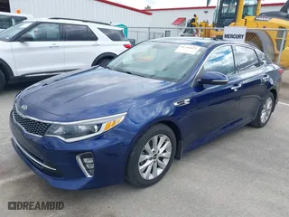 2018 Kia Optima LX with VIN 5XXGT4L37JG249401, listed as a IAAI auction lot 41746073 with NaN miles. Bid and sale history available at carsss.com. Image 18.