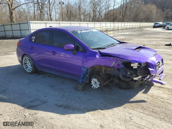 2015 Subaru WRX Premium with VIN JF1VA1D63F9804262, listed as a Copart auction lot 48671505 with 143,567 mi miles and Salvage Title. Bid and sale history available at carsss.com. Image 4.