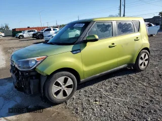 2016 Kia Soul with VIN KNDJN2A26G7838729, listed as a Copart auction lot 48550675 with 81,947 mi miles and Salvage Title. Bid and sale history available at carsss.com. Image 1.
