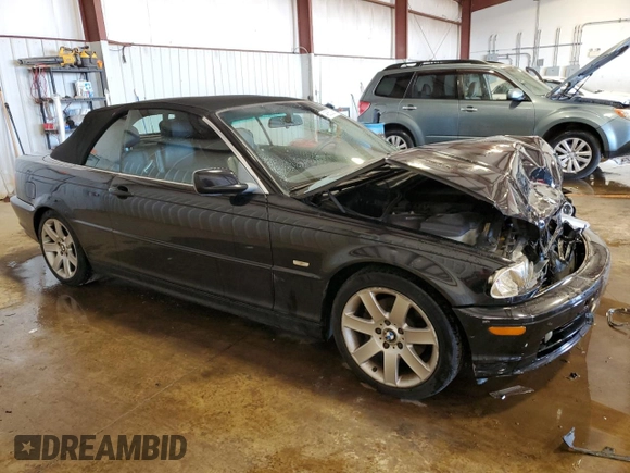 2002 BMW 3 Series 325Ci with VIN WBABS334X2PG87677, listed as a Copart auction lot 48860095 with Not Provided miles and Salvage Title. Bid and sale history available at DreamBid. Image 4.