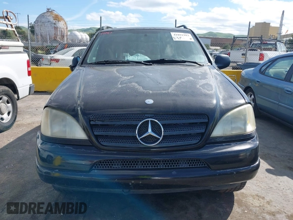 1998 Mercedes-Benz M-Class with VIN 4JGAB54E9WA019694, listed as a IAAI auction lot 41891982 with 282,454 mi miles. Bid and sale history available at carsss.com. Image 6.