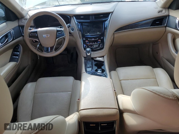 2016 Cadillac CTS Luxury Collection AWD with VIN 1G6AX5SX6G0126903, listed as a Copart auction lot 53320955 with 67,715 mi miles and Salvage Title. Bid and sale history available at DreamBid. Image 8.