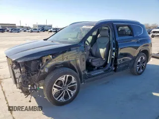 2019 Hyundai Santa Fe Limited with VIN 5NMS53AA5KH072561, listed as a Copart auction lot 47858945 with 45,323 mi miles and Salvage Title. Bid and sale history available at carsss.com. Image 1.