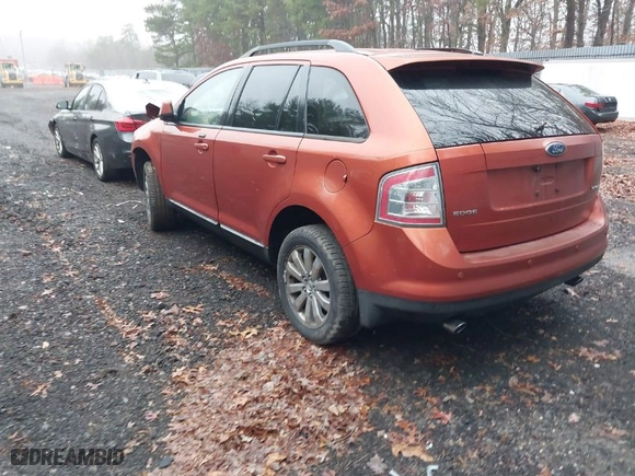 2007 Ford Edge SEL with VIN 2FMDK48C87BB09523, listed as a IAAI auction lot 41068748 with 83,629 mi miles. Bid and sale history available at carsss.com. Image 3.