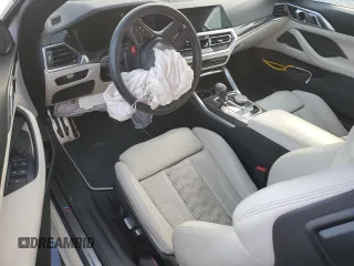 2022 BMW M4 Competition xDrive with VIN WBS33BA03NCK37773, listed as a Copart auction lot 81842564 with 0 mi miles and Salvage Title. Bid and sale history available at carsss.com. Image 8.