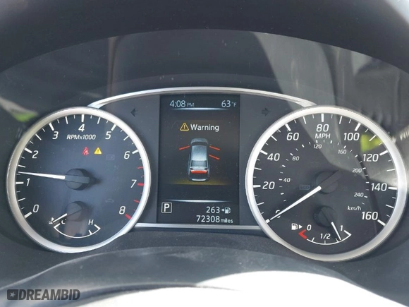 2016 Nissan Sentra SR with VIN 3N1AB7AP8GY312024, listed as a IAAI auction lot 41868729 with 72,308 mi miles. Bid and sale history available at carsss.com. Image 7.