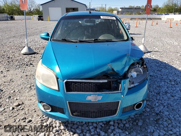 2009 Chevrolet Aveo 2LT z VIN KL1TG66E89B616617, wystawiony jako Copart lot #55206305 z przebiegiem 165 405 mil mil oraz Szkoda całkowita • Salvage title. Historia ofert i sprzedaży dostępna na DreamBid. Obrazek 5.