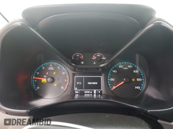 2015 Chevrolet Colorado 4WD WT with VIN 1GCHTAEA7F1158887, listed as a Copart auction lot 85815324 with 123,161 mi miles and Salvage Title. Bid and sale history available at DreamBid. Image 9.