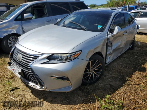 2017 Lexus ES with VIN JTHBK1GG6H2258811, listed as a Copart auction lot 77749734 with 0 mi miles and Salvage Title. Bid and sale history available at carsss.com. Image 1.