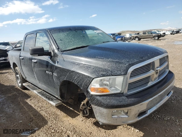 2009 Dodge Ram 1500 SLT with VIN 1D3HB13T19S749245, listed as a Copart auction lot 49701655 with 154,493 mi miles and Salvage Title. Bid and sale history available at carsss.com. Image 4.