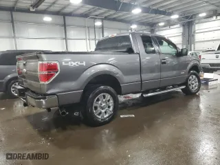 2011 Ford F-150 XL with VIN 1FTFX1ET5BFC20474, listed as a Copart auction lot 44243515 with 161,575 mi miles and Salvage Title. Bid and sale history available at carsss.com. Image 3.