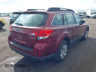 2011 Subaru Outback 2.5i z VIN 4S4BRCAC4B3420270, wystawiony jako IAAI lot #42200285 z przebiegiem 184 365 mil mil oraz . Historia ofert i sprzedaży dostępna na DreamBid. Obrazek 4.