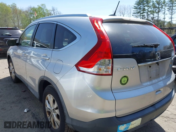 2012 Honda CR-V EX-L with VIN JHLRM4H75CC008752, listed as a IAAI auction lot 42150995 with 159,313 mi miles. Bid and sale history available at carsss.com. Image 3.