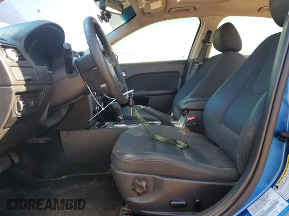 2012 Ford Fusion SE with VIN 3FAHP0HA8CR332435, listed as a Copart auction lot 44200055 with 105,416 mi miles and Salvage Title. Bid and sale history available at DreamBid. Image 7.