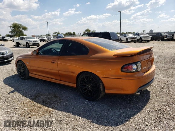 2006 Pontiac GTO z VIN 6G2VX12U76L521089, wystawiony jako Copart lot #73374044 z przebiegiem 87 963 mil mil oraz Szkoda całkowita • Salvage title. Historia ofert i sprzedaży dostępna na DreamBid. Obrazek 2.