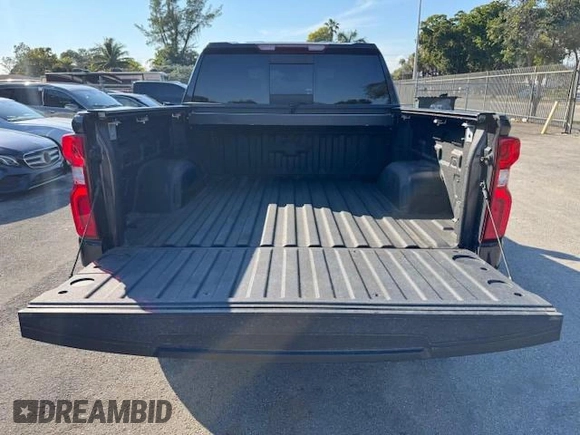 2022 Chevrolet Silverado 1500 LT Trail Boss with VIN 3GCUDFET4NG616850, listed as a Copart auction lot 44266555 with 20,386 mi miles and Non Repairable. Bid and sale history available at DreamBid. Image 6.