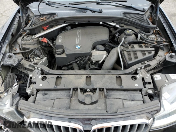 2018 BMW X4 xDrive28i with VIN 5UXXW3C57J0T82047, listed as a Copart auction lot 55988675 with 103,692 mi miles and Salvage title. Bid and sale history available at DreamBid. Image 12.