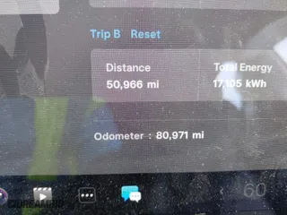 2019 Tesla Model 3 Long Range with VIN 5YJ3E1EBXKF208941, listed as a IAAI auction lot 40259510 with 80,971 mi miles. Bid and sale history available at carsss.com. Image 14.