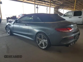 2017 Mercedes-Benz C 63 AMG with VIN WDDWK8GB4HF503779, listed as a Copart auction lot 57319275 with 25,924 mi miles and Clean title. Bid and sale history available at DreamBid. Image 2.