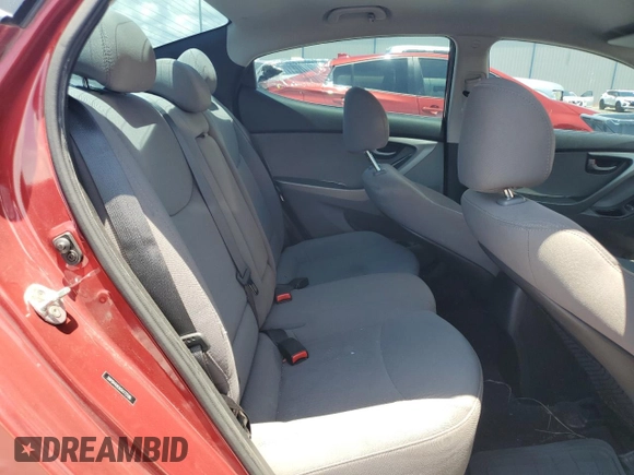 2016 Hyundai Elantra SE with VIN 5NPDH4AE6GH772186, listed as a Copart auction lot 62718325 with 97,667 mi miles and Salvage title. Bid and sale history available at DreamBid. Image 10.