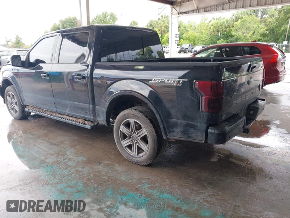 2020 Ford F-150 XL with VIN 1FTEW1EP1LFA66865, listed as a IAAI auction lot 42747722 with 94,136 mi miles and . Bid and sale history available at DreamBid. Image 3.