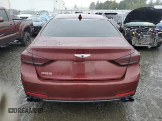 2015 Hyundai Genesis 3.8L with VIN KMHGN4JEXFU037765, listed as a Copart auction lot 39617454 with 0 mi miles. Bid and sale history available at carsss.com. Image 6.