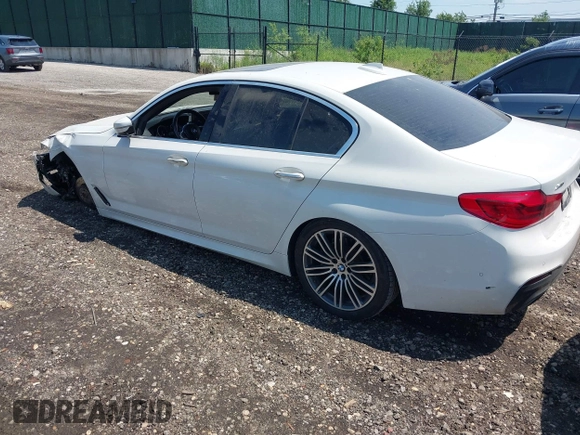2018 BMW 5 Series 530i xDrive with VIN WBAJA7C50JG907628, listed as a IAAI auction lot 42646818 with 100,215 mi miles and . Bid and sale history available at DreamBid. Image 3.
