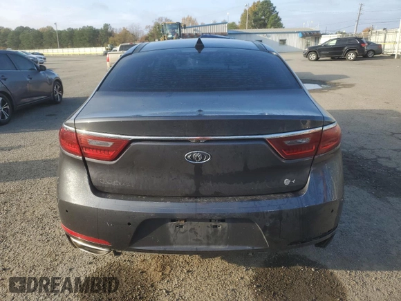 2017 Kia Cadenza Premium with VIN KNALC4J18H5042236, listed as a Copart auction lot 84019434 with 104,531 mi miles and Salvage Title. Bid and sale history available at carsss.com. Image 6.
