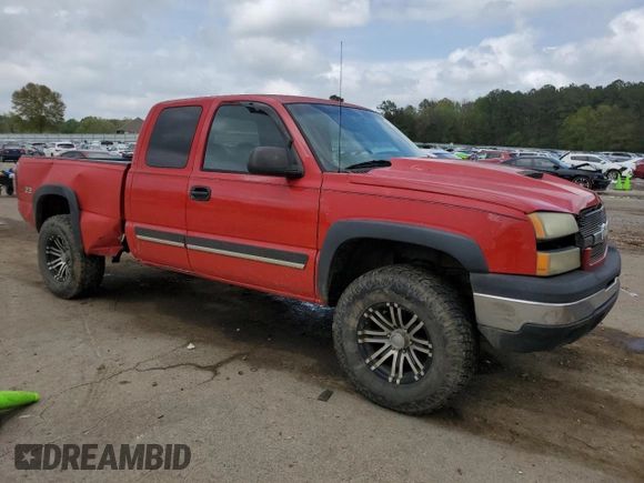 2003 Chevrolet Silverado 1500 LT with VIN 1GCEK19TX3E330934, listed as a Copart auction lot 51159685 with 245,124 mi miles and Salvage Title. Bid and sale history available at DreamBid. Image 4.