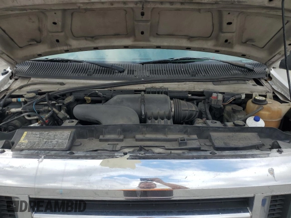 2008 Ford Econoline Passenger XL with VIN 1FMNE11W48DA43630, listed as a Copart auction lot 49705745 with 151,622 mi miles and Salvage Title. Bid and sale history available at DreamBid. Image 13.